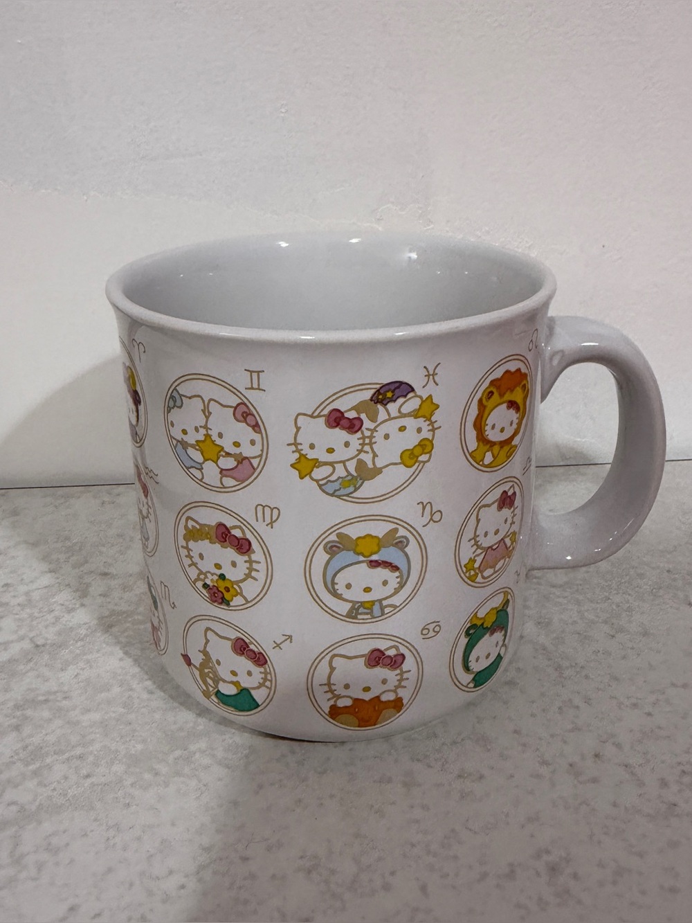 HELLO KITTY Horoscope Zodiac Astrology Coffee Mug 20oz
